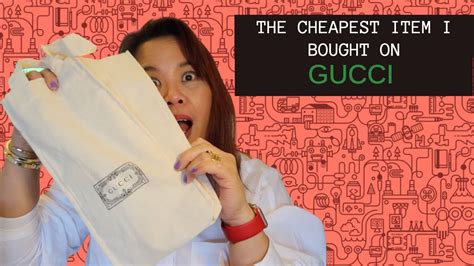 i buy the cheapest thing on gucci|cheapest thing on gucci website.